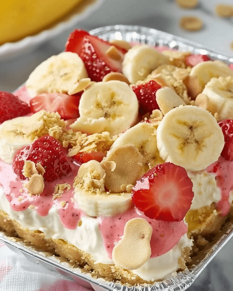 Strawberry Cheesecake Banana Pudding Recipe