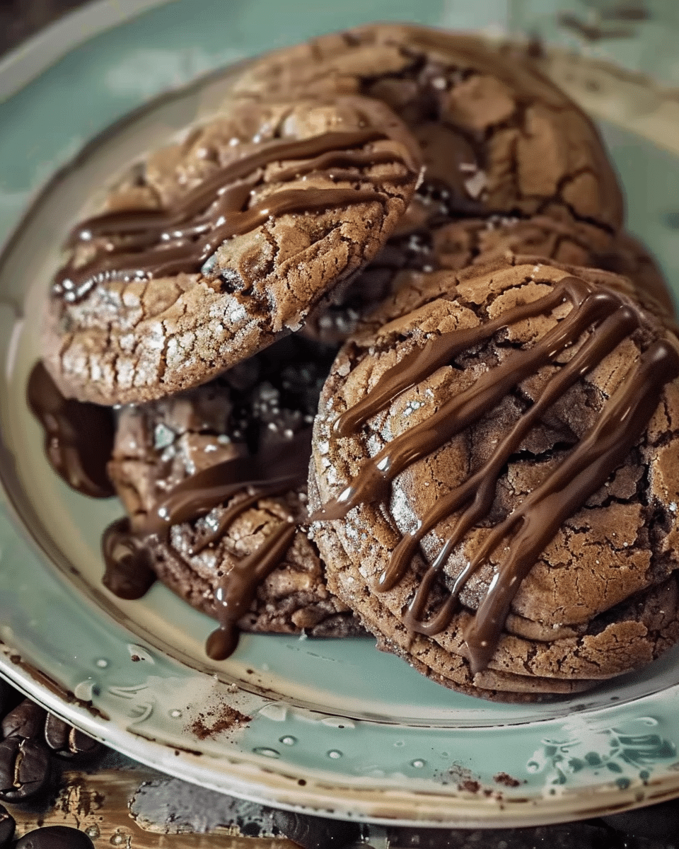 Soft & Chewy Coffee Infused Cookies