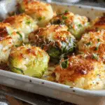 Crispy Parmesan Brussels Sprouts
