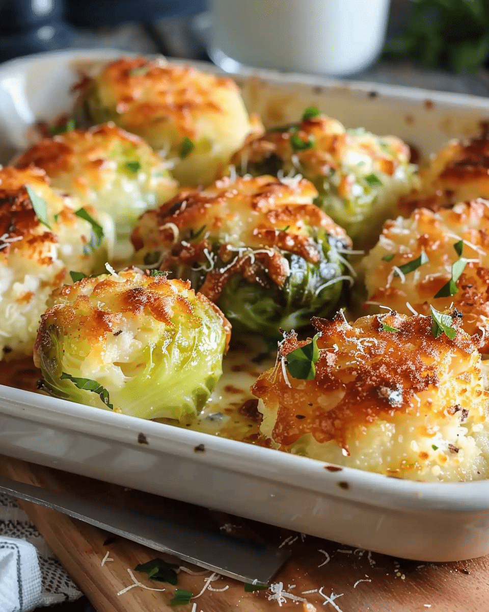 Crispy Parmesan Brussels Sprouts