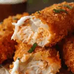 Double-Stuffed Buffalo Chicken Jalapeño Poppers Recipe