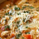Slow Cooker Chicken Parmesan Soup