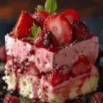 Strawberry Seismic Cake