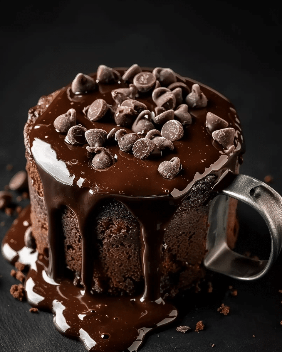 Chocolate Protein Mug Cake Recipe