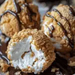 Crispy Chocolate Marshmallow S’mores Bites
