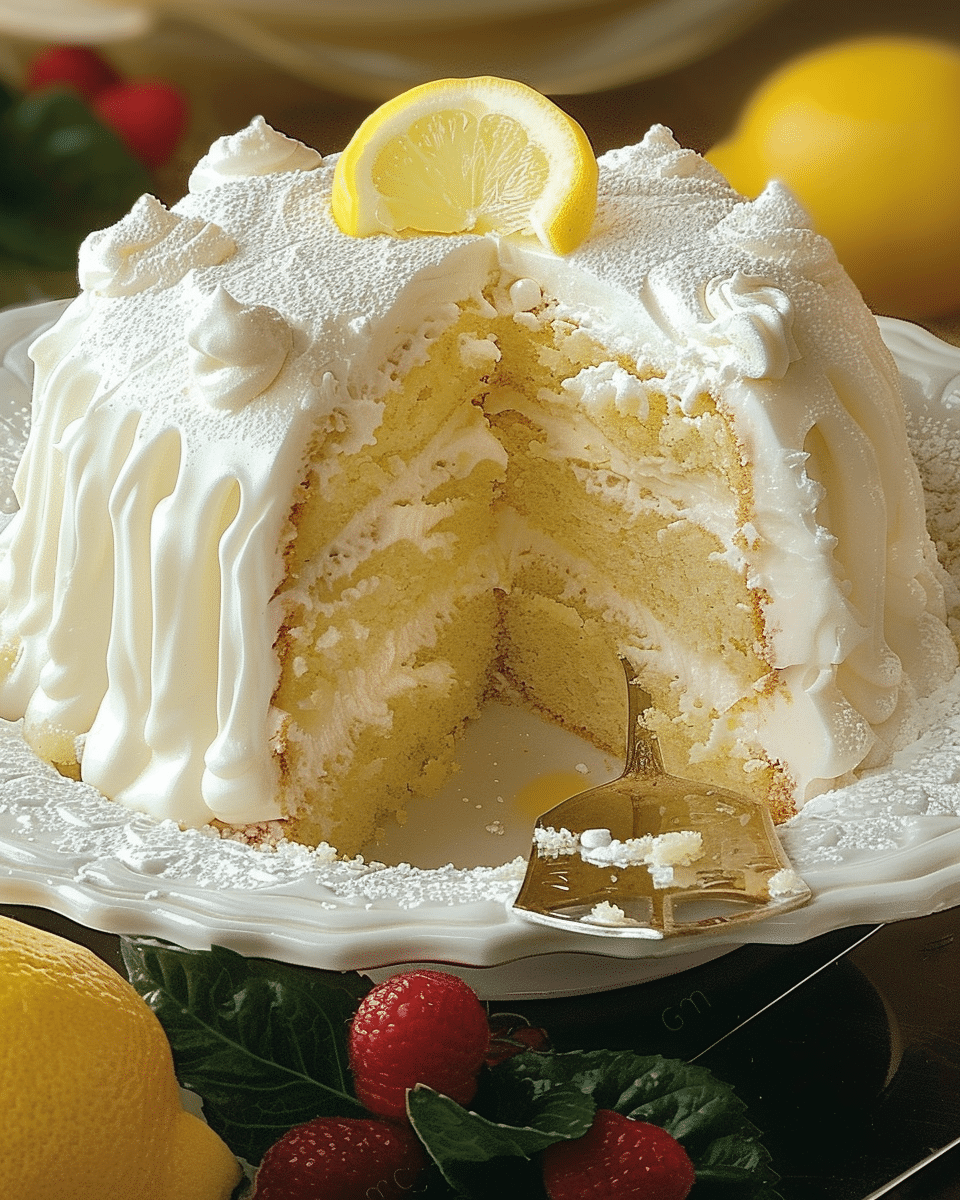 Italian Lemon Pound Cake
