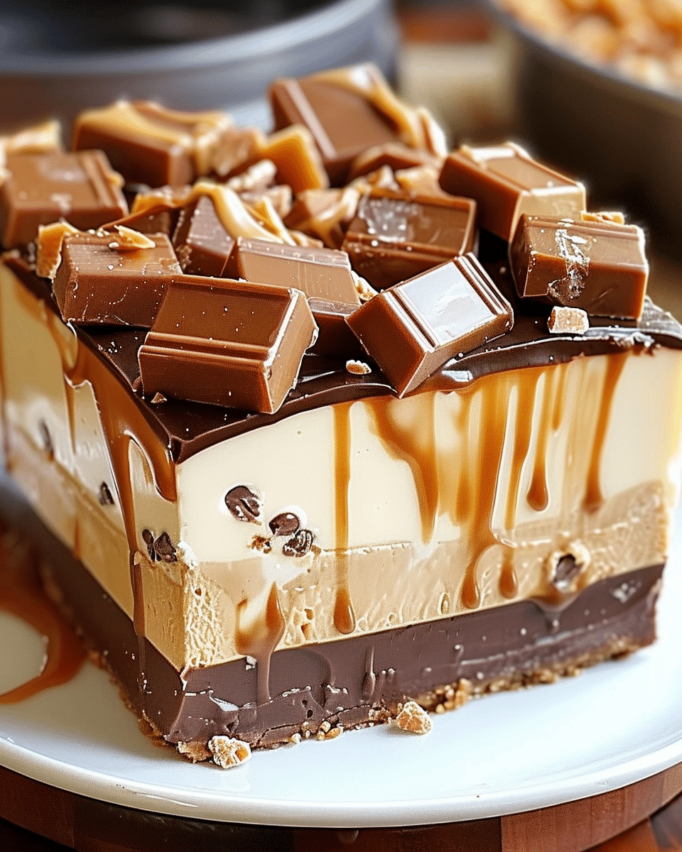 No-Bake Twix Cheesecake: A Candy Bar-Inspired Dream Dessert