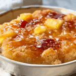 Pineapple Upside Down Dump Cake