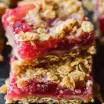 Rhubarb Oatmeal Bars