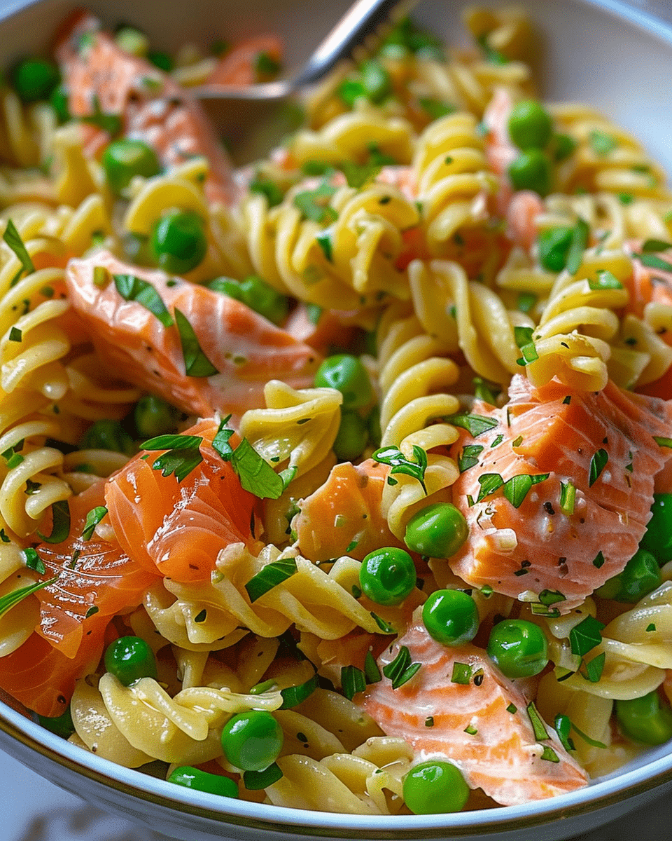 Salmon & Pea Pasta: A Quick and Tasty Dinner