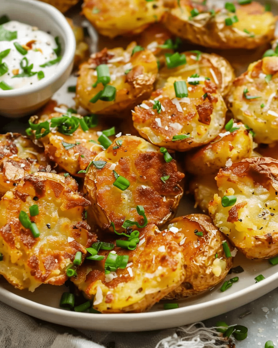 Crispy Smashed Potatoes