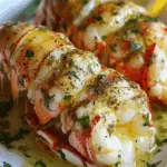 Garlic Herb Butter Lobster Tails with Lemon Drizzle