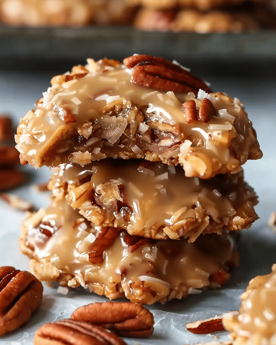 No-Bake Coconut Pecan Praline Cookies: Sweet, Chewy, and Irresistibly Easy