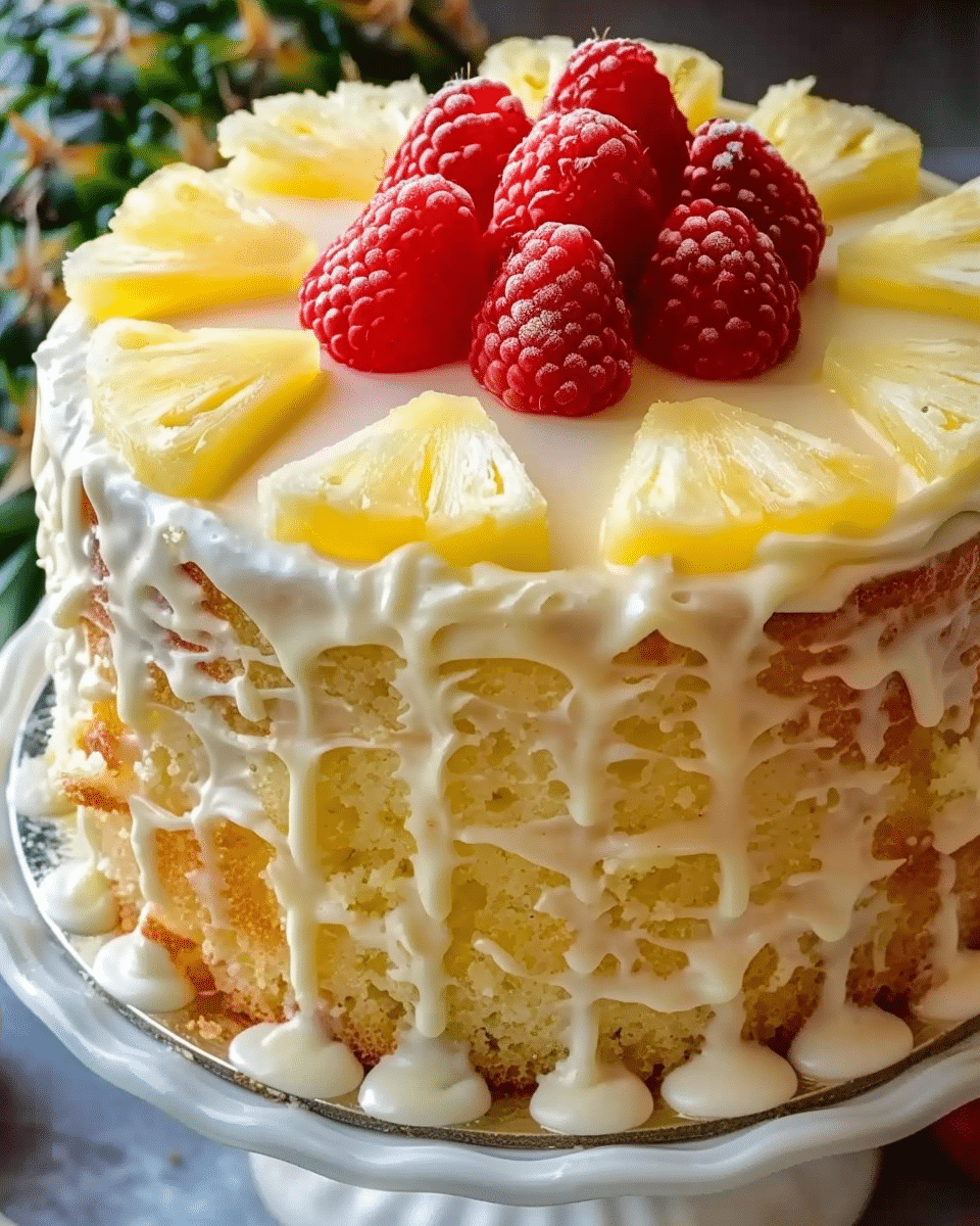 Pineapple Juice Cake