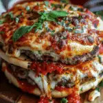 Cheesy Pizza-Style Burgers You’ll Crave All Week