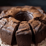 Chocolate Pound Cake with No Icing