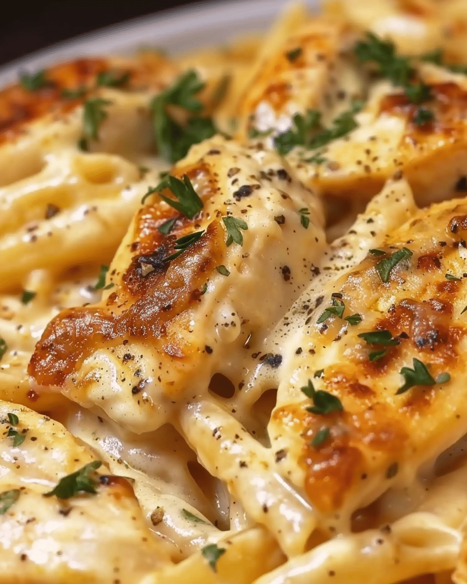 Baked Creamy Chicken Mozzarella Pasta: A Cheesy, Comforting Family Favorite
