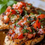 Fresh and Flavorful Bruschetta Chicken Skillet