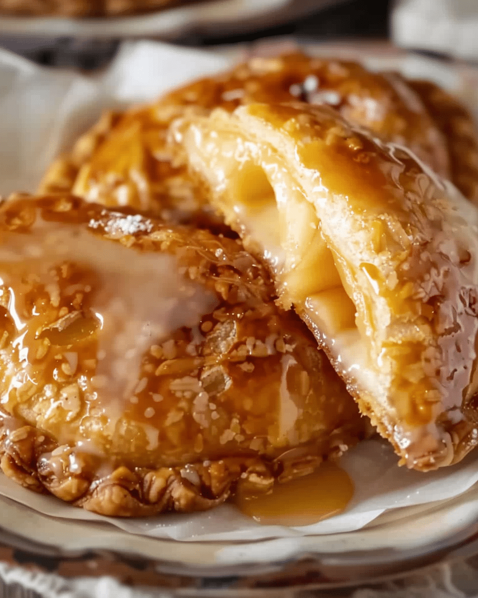 Stuffed Cheesecake Fried Apple Pies