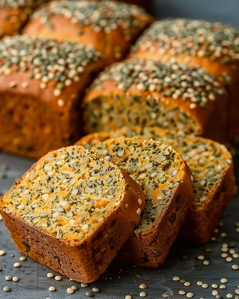 The Best Gluten-Free Lentil Cheese Bread (No Sugar, No Yeast)
