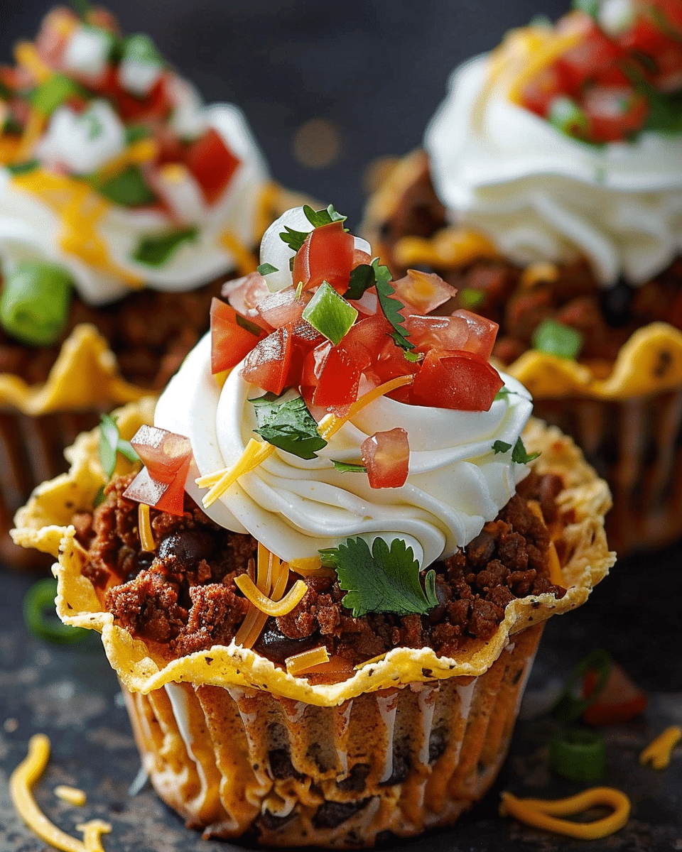 Taco Cupcakes