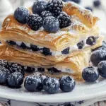 Blueberry Cream Cheese Puff Pastry