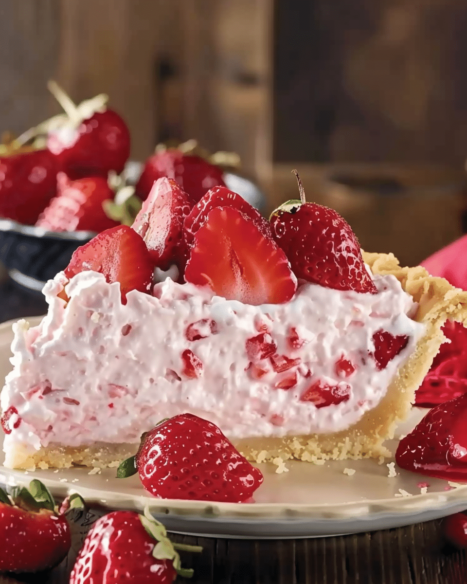 Strawberry Cool Whip Pie