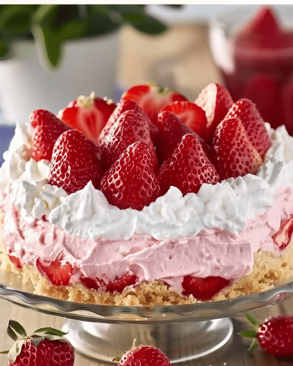 Strawberry Cool Whip Pie