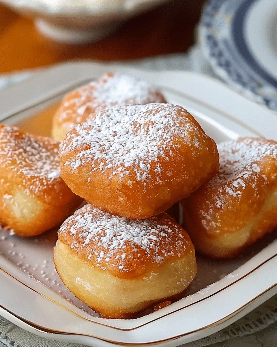 Vanilla French Beignets Recipe