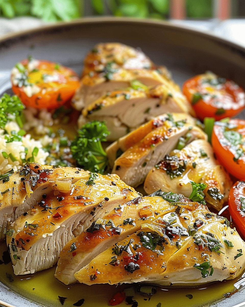 Garlic Butter Baked Chicken Breast Recipe