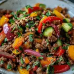 Keto Mediterranean Ground Beef Stir Fry: A Low-Carb, Flavor-Packed One-Pan Meal