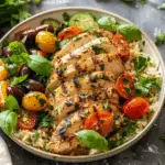 Slow Cooker Mediterranean Chicken