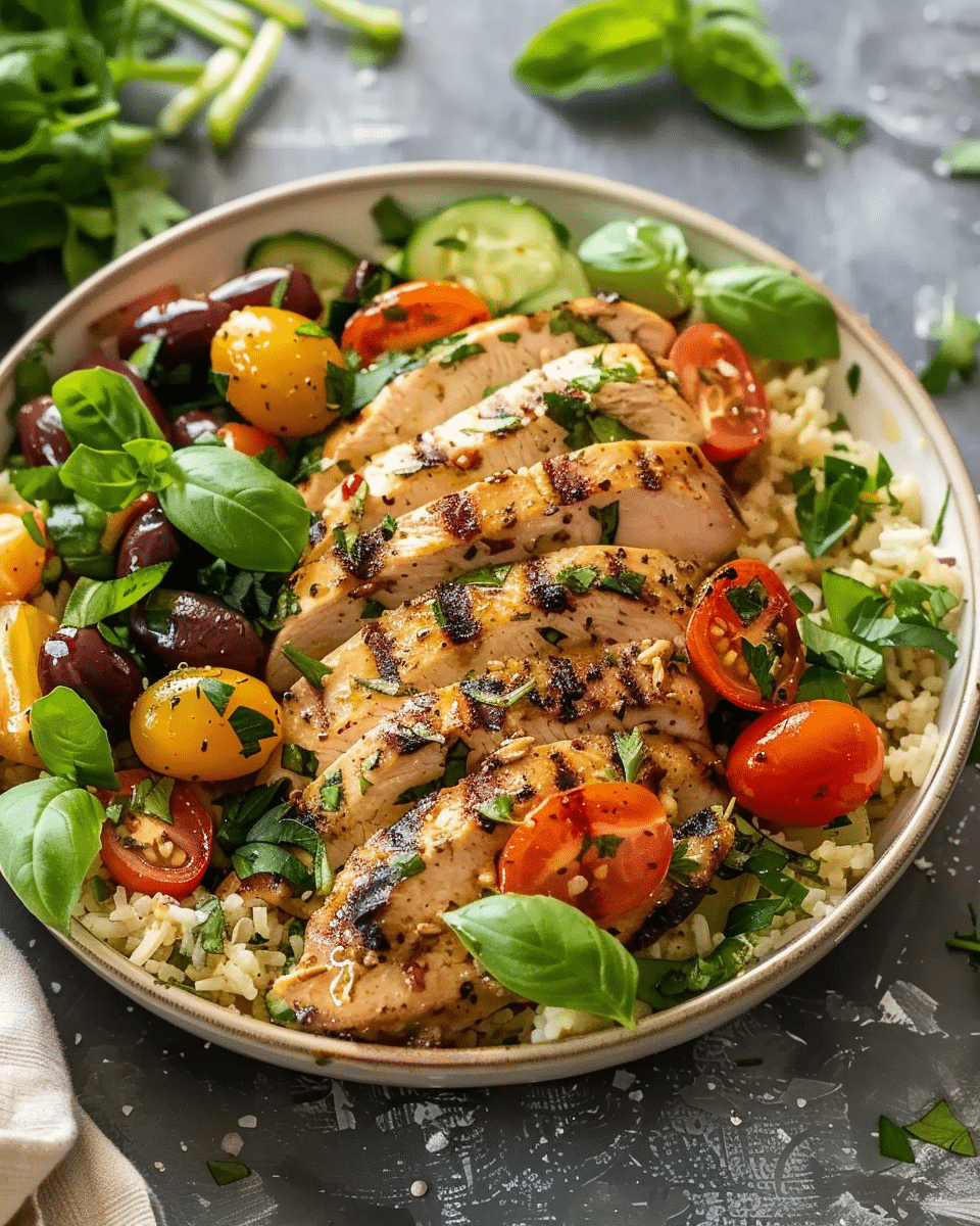 Slow Cooker Mediterranean Chicken