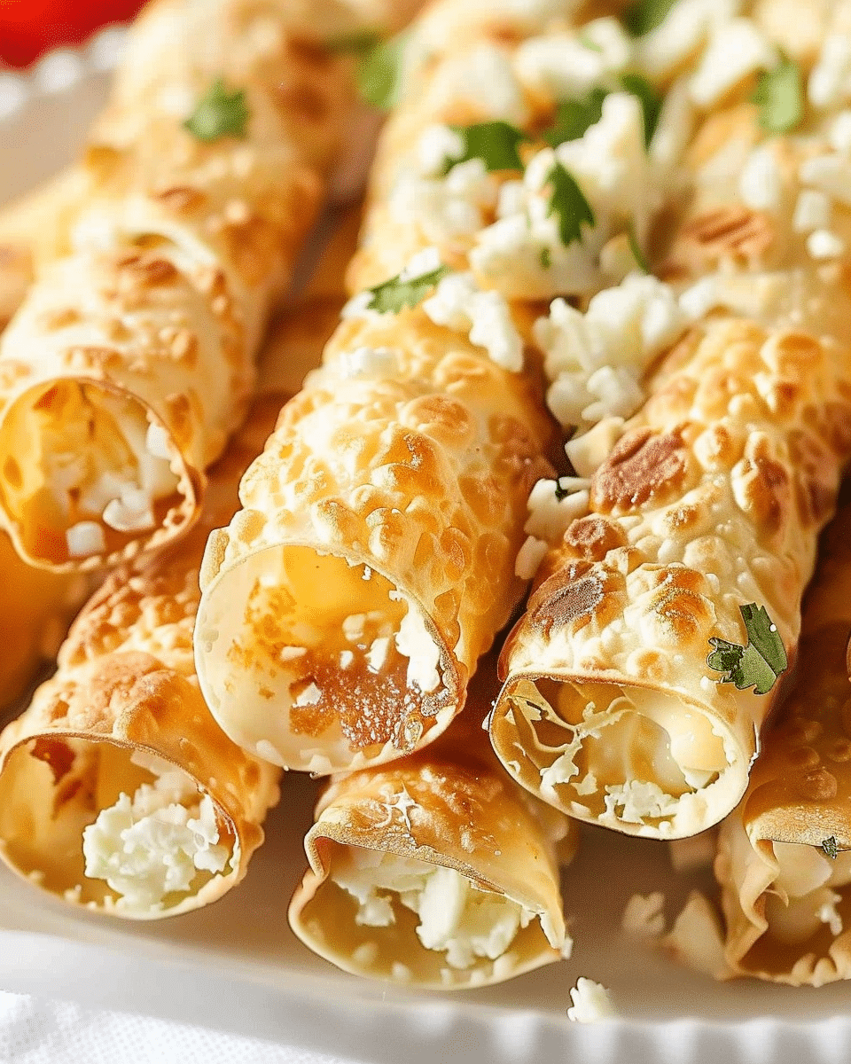 Crispy Rolled Tacos (Easy Homemade Taquitos)