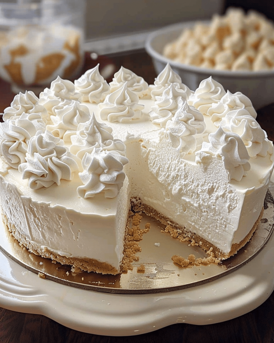 Marshmallow Whip Cheesecake Heaven