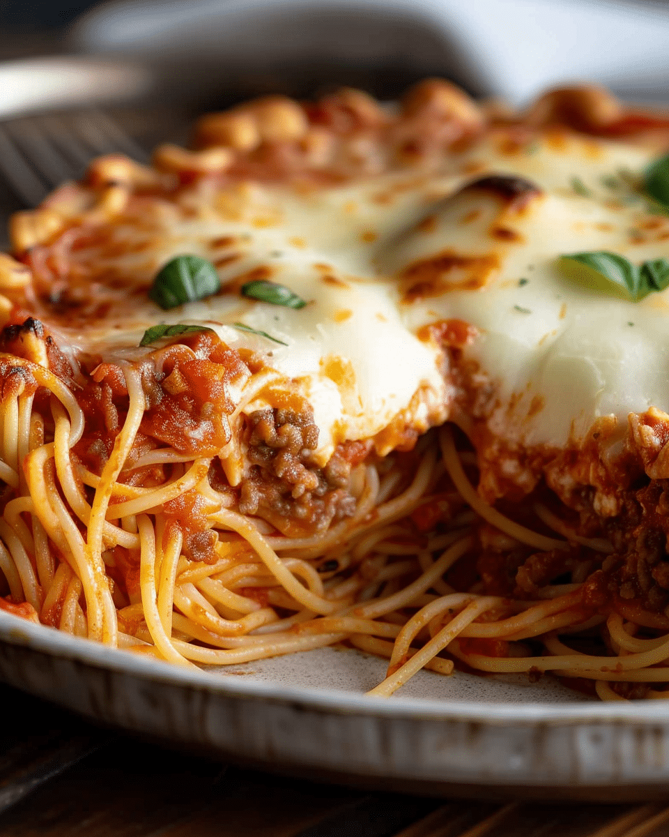 Delicious Spaghetti Pie Recipe