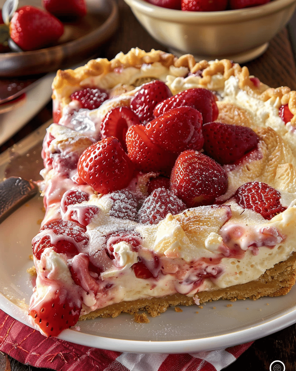 Strawberry Cheesecake Dump Cake Recipe