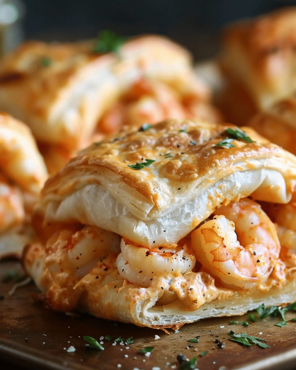 Cajun Hot Pocket Sliders with Shrimp & Cheese