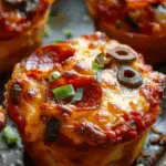 Carnivore Pizza Muffins