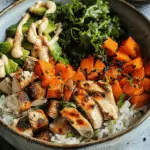 Chicken and Sweet Potato Bowls for Two Recipe