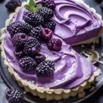 Chilled Violet Dream Tart Recipe