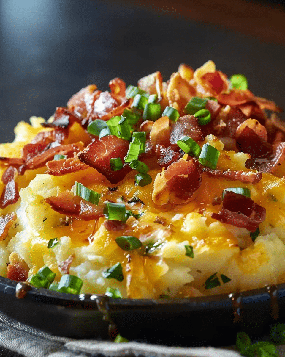 Loaded Smashed Potatoes