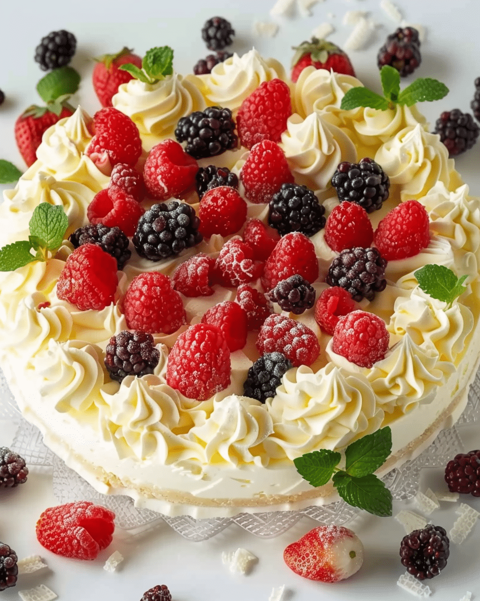 Luscious Cream Cheesecake
