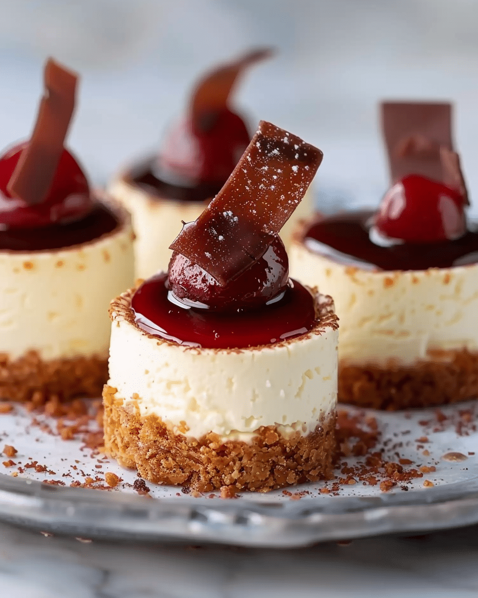 Creamy Mini Cheesecake Bites