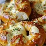 Mozzarella Stuffed Soft Pretzels: A Gooey, Cheesy Delight