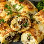 Keto Philly Cheesesteak Roll Ups