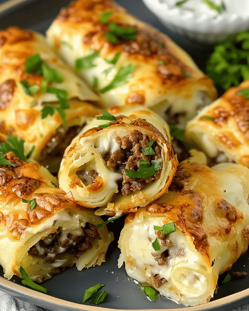 Keto Philly Cheesesteak Roll Ups