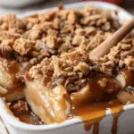 Caramel Apple Cinnamon Roll Dump Cake: A Gooey, Cozy Dessert Made Effortless