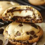 Cheesecake-Stuffed Chocolate Chip Cookies
