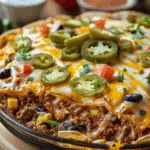 Cheesy Mexican Layered Casserole Recipe